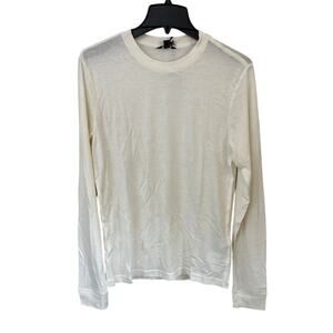 ALLBIRDS Sea merino blend long sleeve shirt Blizzard small new with tags